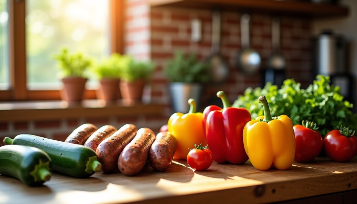 Quels légumes choisir pour sublimer vos saucisses savoureuses ?